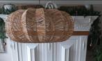 Grote rieten lamp uit BALI, Huis en Inrichting, Lampen | Lampenkappen, Ophalen, Zo goed als nieuw, Rond, 50 cm of meer