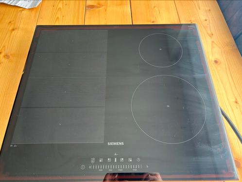 Siemens Inductie Kookplaat EX651FEC1E, Witgoed en Apparatuur, Kookplaten, Zo goed als nieuw, Inbouw, Inductie, 4 kookzones, Energieklasse A of zuiniger