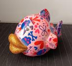 Pomme Pidou spaarpot vis, Ophalen of Verzenden, Zo goed als nieuw, Steen, Aardewerk of Keramiek, Dier