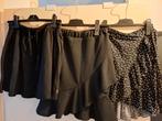3 zwarte rokken Maat S, Ophalen of Verzenden, Gedragen, Maat 36 (S)