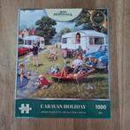 Jigsaw puzzel  nostalgia collection Caravan holiday, Ophalen of Verzenden, 500 t/m 1500 stukjes, Zo goed als nieuw, Legpuzzel