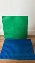 2 duplo grondplaten, Kinderen en Baby's, Speelgoed | Duplo en Lego, Ophalen of Verzenden, Zo goed als nieuw, Duplo
