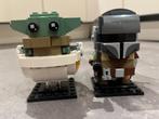 Lego 75317 –Brickheadz –De Mandalorian & baby Yoda  Compleet, Ophalen of Verzenden, Zo goed als nieuw, Complete set, Lego