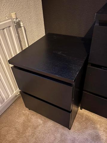 Zwarte malm ikea kast - afbeelding 2