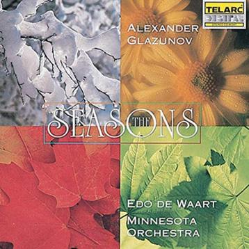 GLAZUNOV Seasons CD DE WAART TELARC beschikbaar voor biedingen