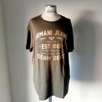 Origineel Armani heren t'shirt shirt groen s, Groen, Maat 46 (S) of kleiner, Ophalen of Verzenden, Zo goed als nieuw