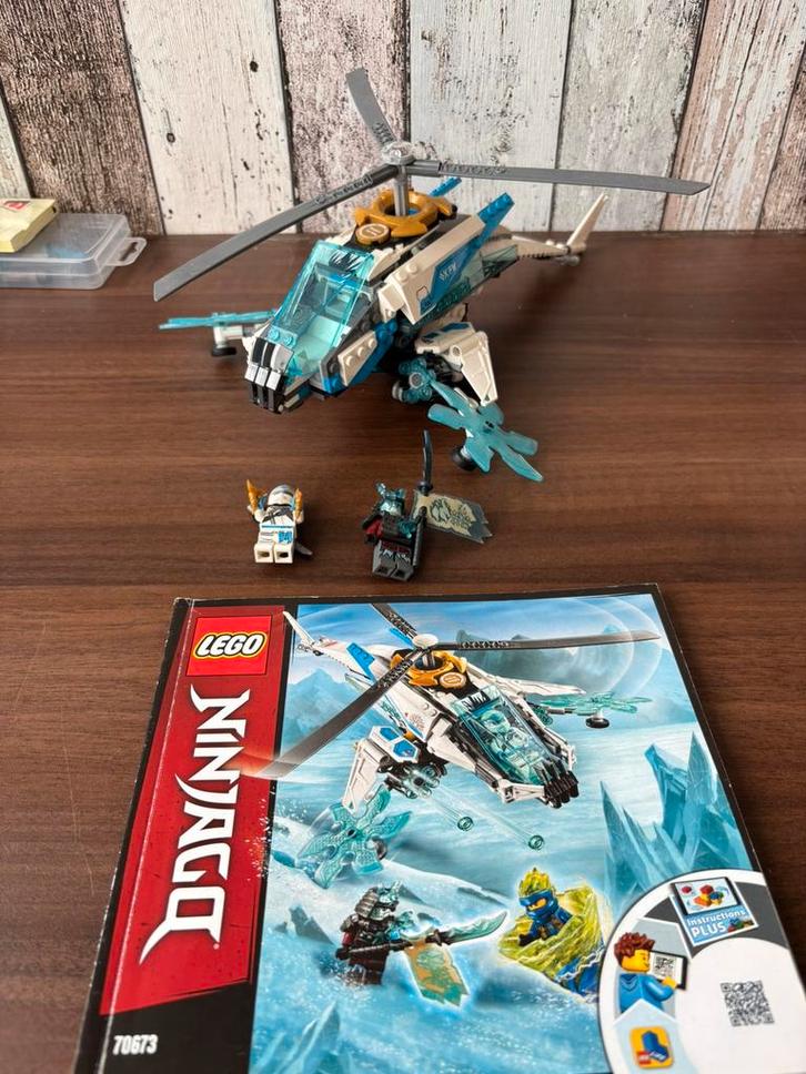 Lego 70673 ninjago ShuriCopter, Kinderen en Baby's, Speelgoed | Duplo en Lego, Zo goed als nieuw, Lego, Complete set, Ophalen of Verzenden
