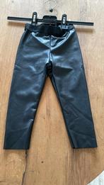 Zwarte Legging Leather Look Mt 86, Ophalen of Verzenden, Zo goed als nieuw, Meisje