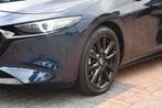 Mazda 3 2.0 e-SkyActiv-X M Hybrid 186 Luxury NAV|Leder|NAP, Voorwielaandrijving, Blauw, Bedrijf, Handgeschakeld