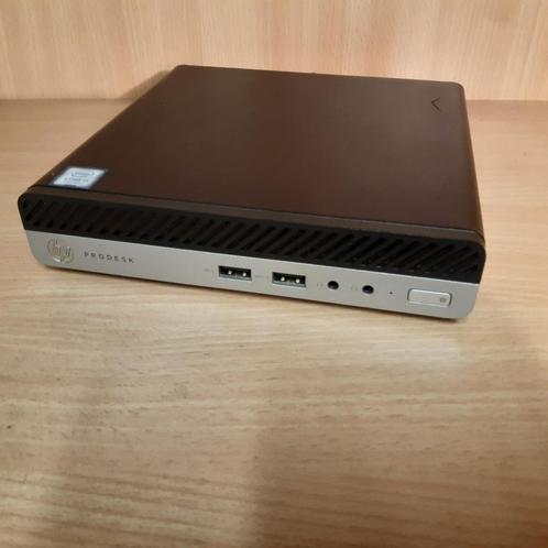 Mini PC merk HP Prodesk 450G3 met garantie, Computers en Software, Desktop Pc's, Gebruikt, 2 tot 3 Ghz, SSD, Ophalen of Verzenden