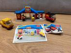 Vintage LEGO 6362 Postkantoor en bestelauto 6624, Kinderen en Baby's, Speelgoed | Duplo en Lego, Ophalen of Verzenden, Gebruikt