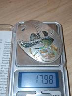 Sterling 925 broche/kettinghanger, mexicaanse schelp, Ophalen of Verzenden, Zo goed als nieuw, Zilver, Zilver