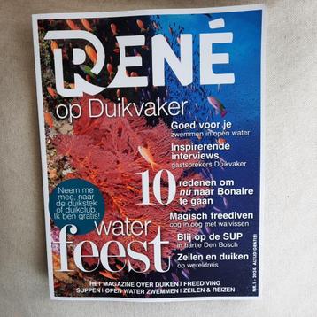 Magazine - Rene op duikvaker - nr 1 2024 beschikbaar voor biedingen
