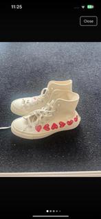 CDG white converse, Kleding | Dames, Schoenen, Ophalen of Verzenden, Gedragen, Wit, Sneakers of Gympen