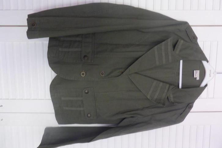 Casual colbertje Miss Etam, Kleding | Dames, Jasjes, Kostuums en Pakken, Zo goed als nieuw, Jasje, Maat 38/40 (M), Groen, Ophalen of Verzenden