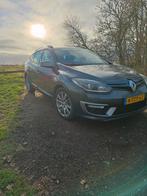 Mooie Renault Mégane 1.2 TCE 97KW GT LINE Station 2014, Auto's, Voorwielaandrijving, Zwart, 4 cilinders, Leder en Stof