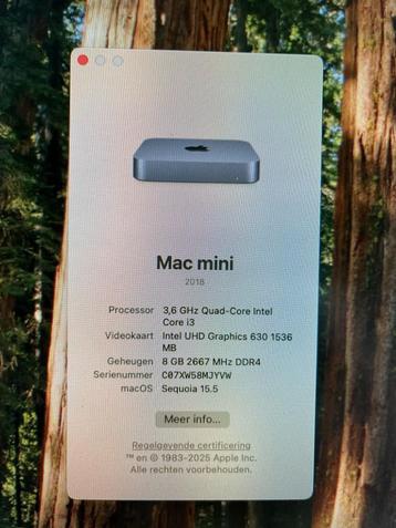 Mac mini 2018 beschikbaar voor biedingen
