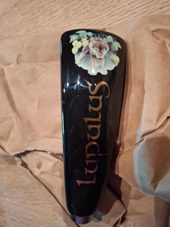 Originele taphendel Lupulus bier, Verzamelen, Biermerken, Nieuw, Overige typen, Overige merken, Ophalen of Verzenden