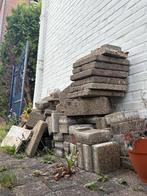 Gratis tuintegels en stoeptegels, Tuin en Terras, Ophalen, Gebruikt