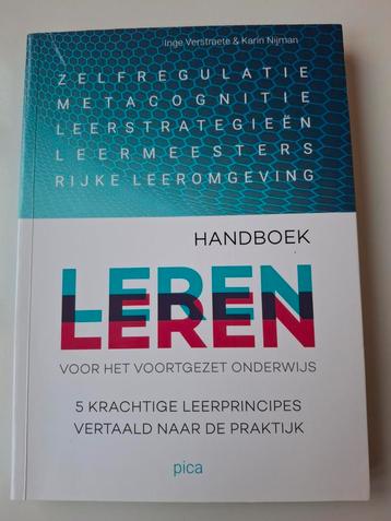 Handboek leren leren voor het voortgezet onderwijs beschikbaar voor biedingen