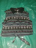 Skull Bunny Top - Zonder Mouw, Maat 38/40 (M), Verzenden, Zwart, Zo goed als nieuw