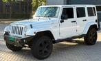 JEEP WRANGLER JK SAHARA EDITION 4X4 HARD/SOFTTOP YOUNGTIMER, Auto's, Automaat, Zwart, Zwart, Leder