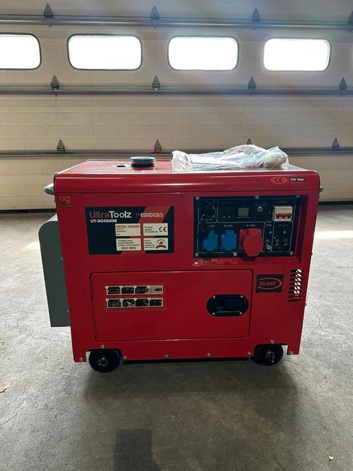 Diesel generator l Ultra toolz l NIEUW, Doe-het-zelf en Verbouw, Aggregaten, Zo goed als nieuw, Benzine, Ophalen of Verzenden