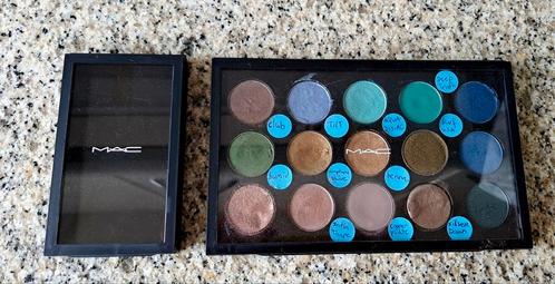 MAC travel palette en singles oogschaduw palette, Sieraden, Tassen en Uiterlijk, Uiterlijk | Cosmetica en Make-up, Gebruikt, Ogen