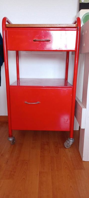 Vintage ziekenhuis kastje