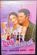 Seven Girlfriends VHS ex-rental, Cd's en Dvd's, VHS | Film, Ophalen of Verzenden, Zo goed als nieuw, Vanaf 16 jaar