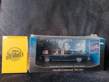 1:43 Lincoln Continental JFK 1963 beschikbaar voor biedingen