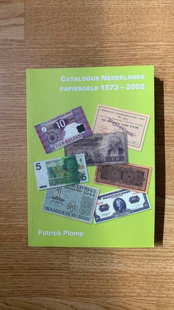 Catalogus Nederlands papiergeld Plomp €20 beschikbaar voor biedingen