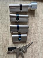BUVA Cilinderslot Set maat: 1x30/30 en 3x30/45, Ophalen of Verzenden, Nieuw, Overige materialen, Slot