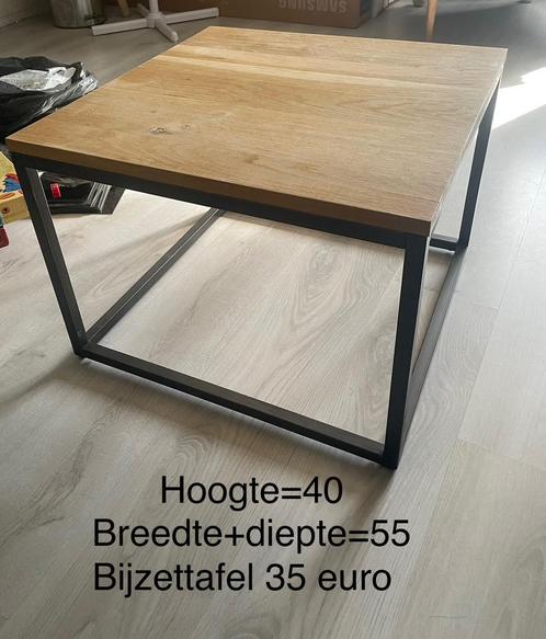 Bijzet tafels en salontafel van ikea, Huis en Inrichting, Tafels | Salontafels, Zo goed als nieuw, Minder dan 50 cm, 50 tot 100 cm