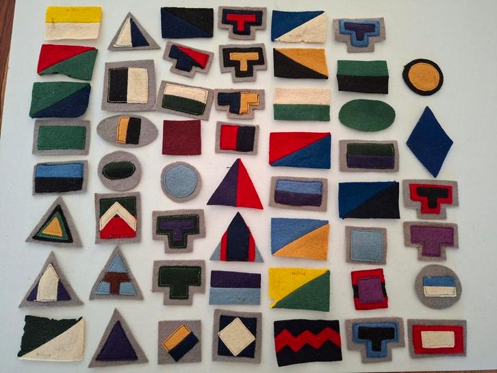 Mouwemblemen Australië, Verzamelen, Militaria | Tweede Wereldoorlog, Embleem of Badge, Duitsland, Ophalen of Verzenden