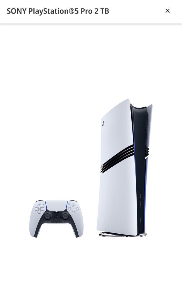 PlayStation 5 Pro 2TB - (aanschaf 20-7-25), Spelcomputers en Games, Spelcomputers | Sony PlayStation 5, Zo goed als nieuw, Playstation 5 Digital