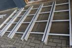 Online Veiling: Schuifladders - 217x60x10cm - 4 stuks, Doe-het-zelf en Verbouw, Ladders en Trappen, Gebruikt