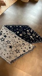 Dubbelzijdige sjaal met sterren – blauw, ., Maat 46/48 (XL) of groter, Ophalen of Verzenden, Zo goed als nieuw