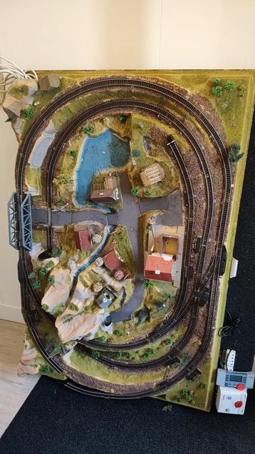 Landschap met Marklin K-spoor beschikbaar voor biedingen