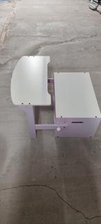 2-in-1 Schoolbank/Speelgoedbank, Ophalen of Verzenden, Zo goed als nieuw, Tafel(s) en Stoel(en)