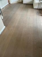 Massief houten vloer Eiken 25m2, Doe-het-zelf en Verbouw, Vloerdelen en Plavuizen, Ophalen, Gebruikt, Vloerdelen of -planken, 10 m² of meer