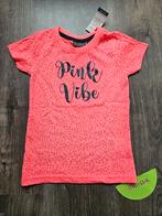Nieuw t-shirt neon roze maat 110/116, Ophalen of Verzenden, Nieuw, Meisje, Shirt of Longsleeve