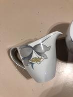 Azberg Roomstel - Suikerpot & Melkkannetje, Gebruikt, Overige typen, Ophalen of Verzenden, Overige stijlen