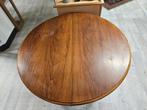 Belgische Uitklaptafel Rond - 110/150cm, Huis en Inrichting, Tafels | Eettafels, Gebruikt, Rond, Vier personen, Overige houtsoorten