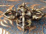 Prachtige zware antieke Oosterse Dorje van brons 14,8 cm., Antiek en Kunst, Ophalen of Verzenden