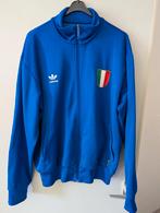 Trainingsjas Adidas, Kleding | Heren, Sportkleding, Blauw, Maat 56/58 (XL), Ophalen of Verzenden, Zo goed als nieuw