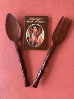 Vintage Sophia Loren reuze bestek slabestek, Ophalen of Verzenden