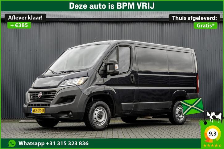 Fiat Ducato 2.3 MultiJet L1H1 | Euro 6 | Cruise | Climate |, Auto's, Bestelauto's, Bedrijf, Te koop, ABS, Achteruitrijcamera, Airconditioning