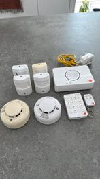 Woonveilig alarm basispakket incl. 2 rookmelders, Doe-het-zelf en Verbouw, Alarmsystemen, Ophalen of Verzenden, Compleet systeem
