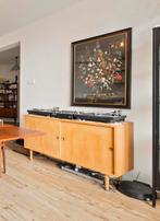 Vintage Danish Design Kast met Schuifdeuren, Ophalen